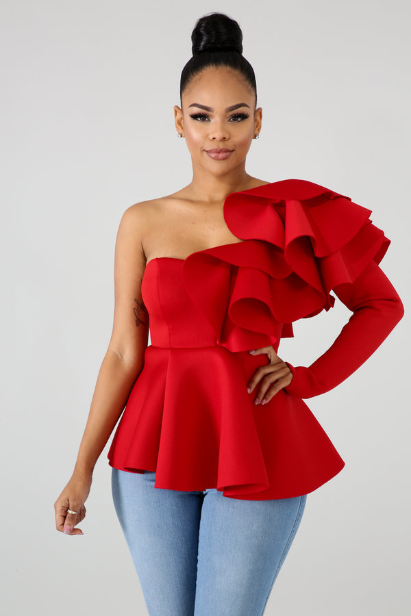 BRING IT ON FLARE TOP